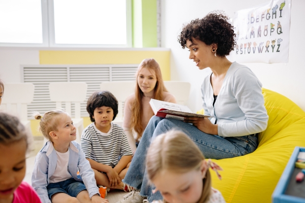 Teacher with Children in Classroom